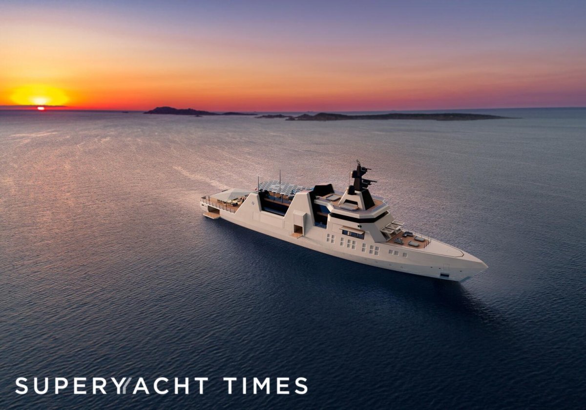 Яхта Fincantieri aperti