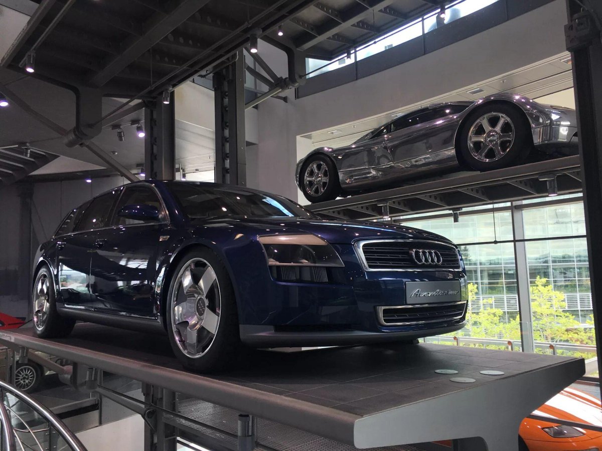 Музей Audi в Ингольштадте.
