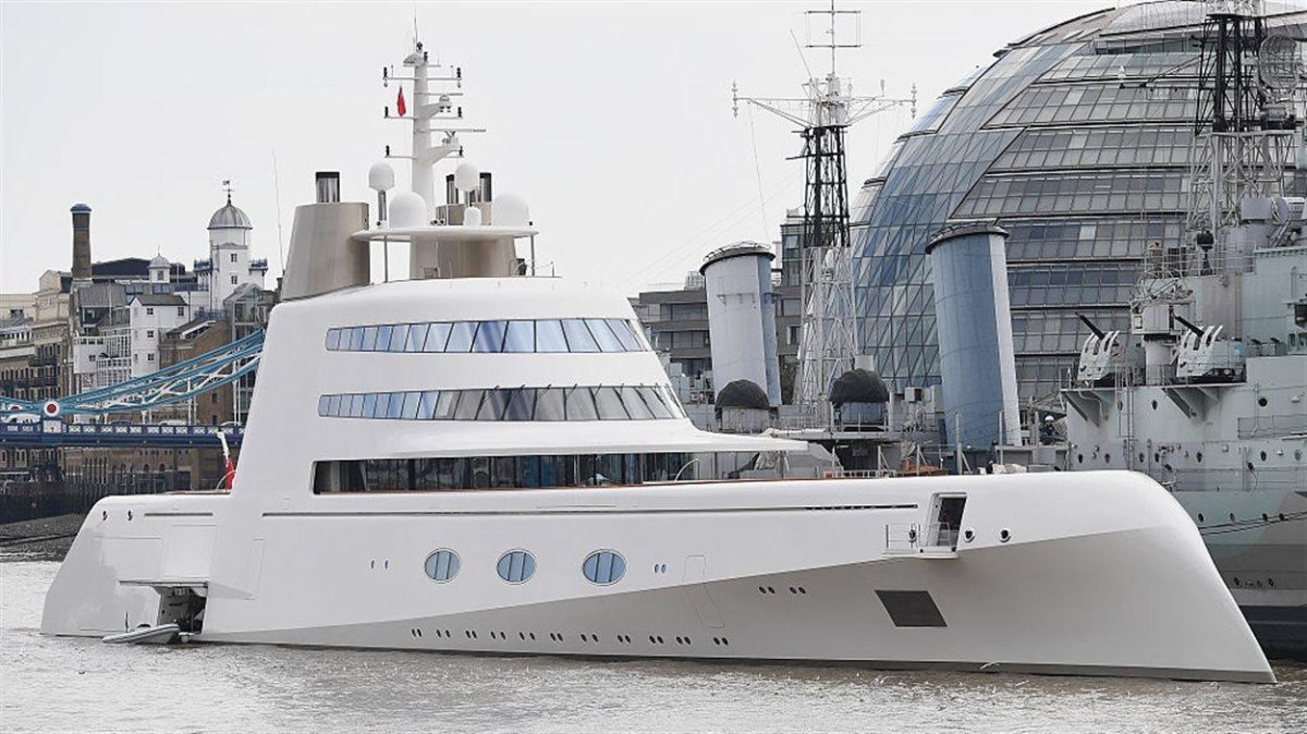 Яхта Андрея Мельниченко