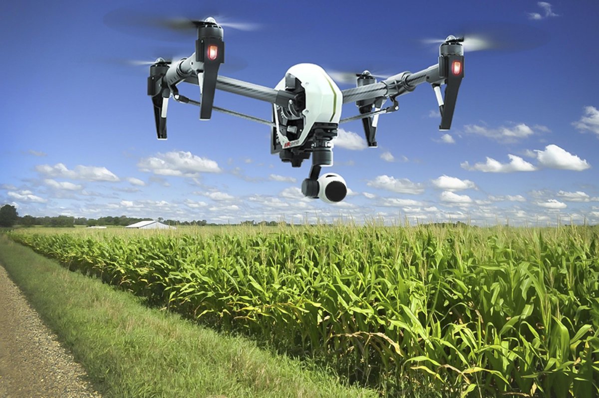 Квадрокоптер в сельском хозяйстве