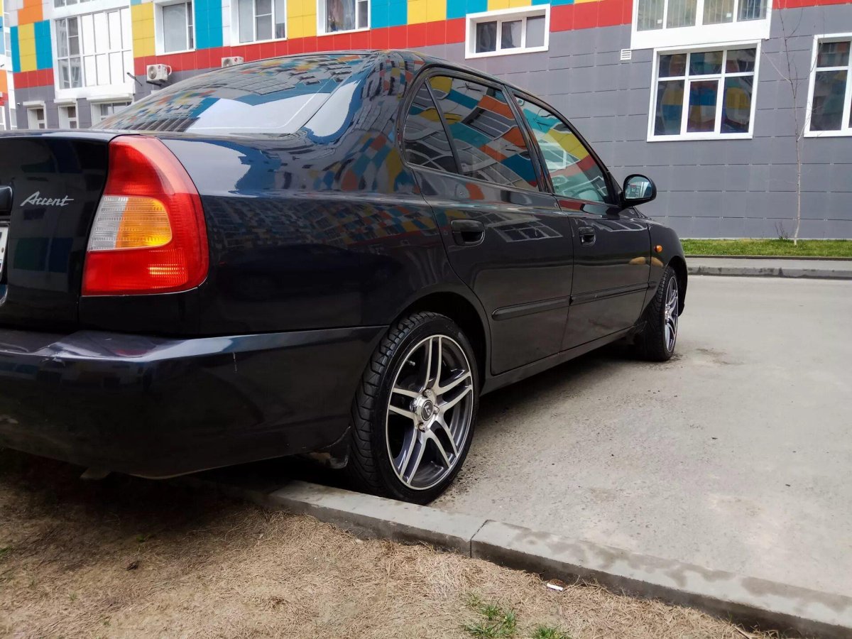 Hyundai Accent 2 17 диски