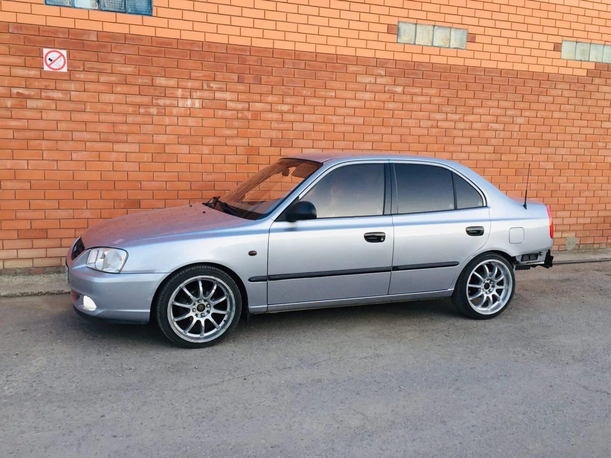 Hyundai Accent 2 17 диски