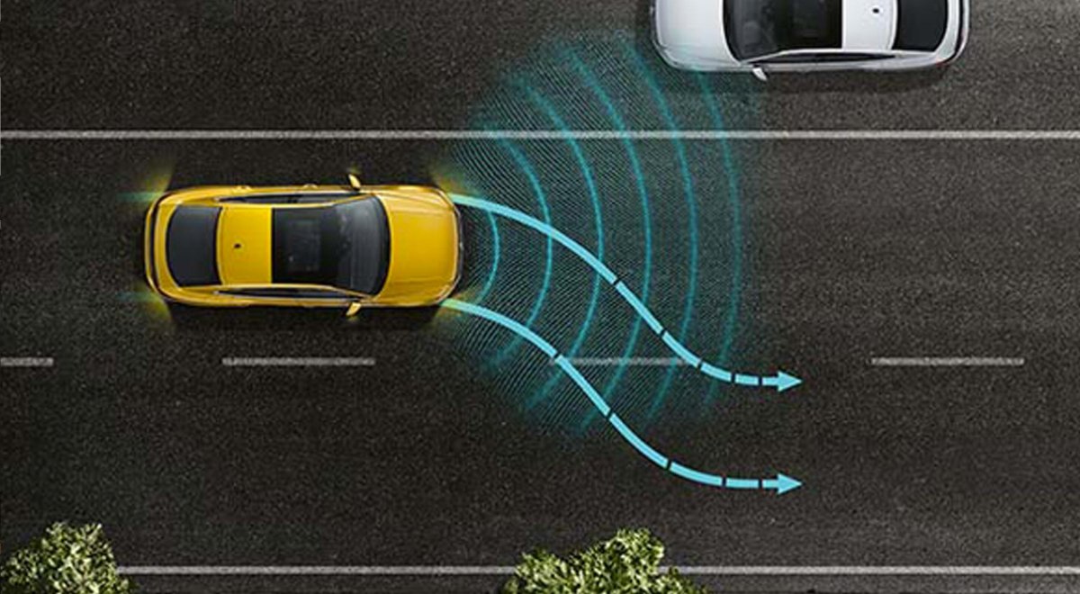 Система помощи движению по полосе