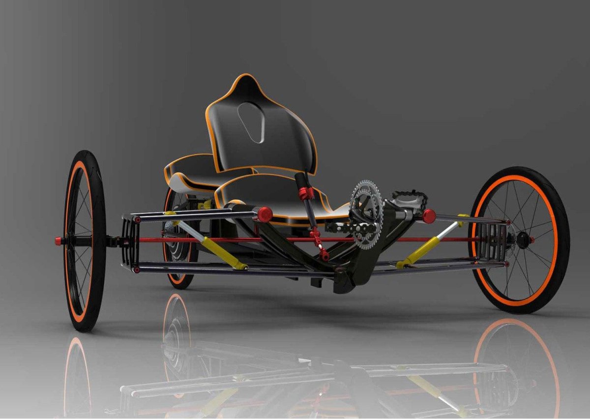 Лигерад Тандем трайк