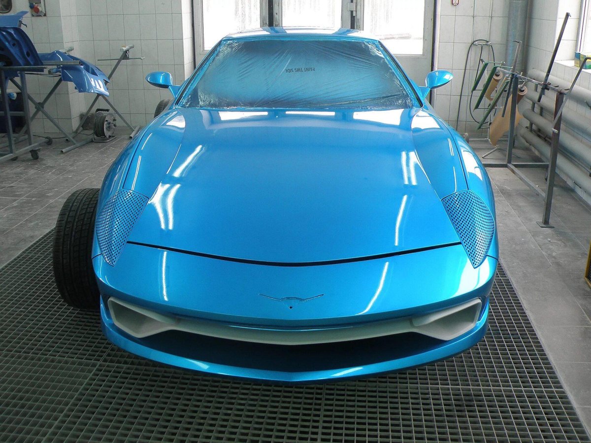 Candy Blue цвет машины