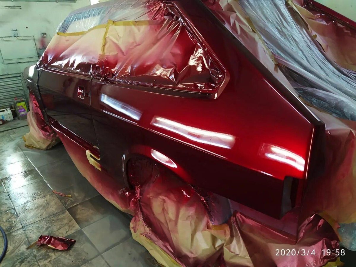 ВАЗ 2108 Кэнди красный