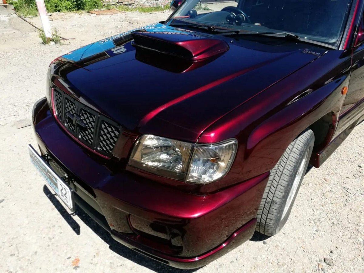 Субару Кэнди краска