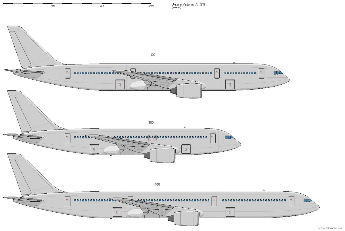 Антонов пассажирский самолет АН 218
