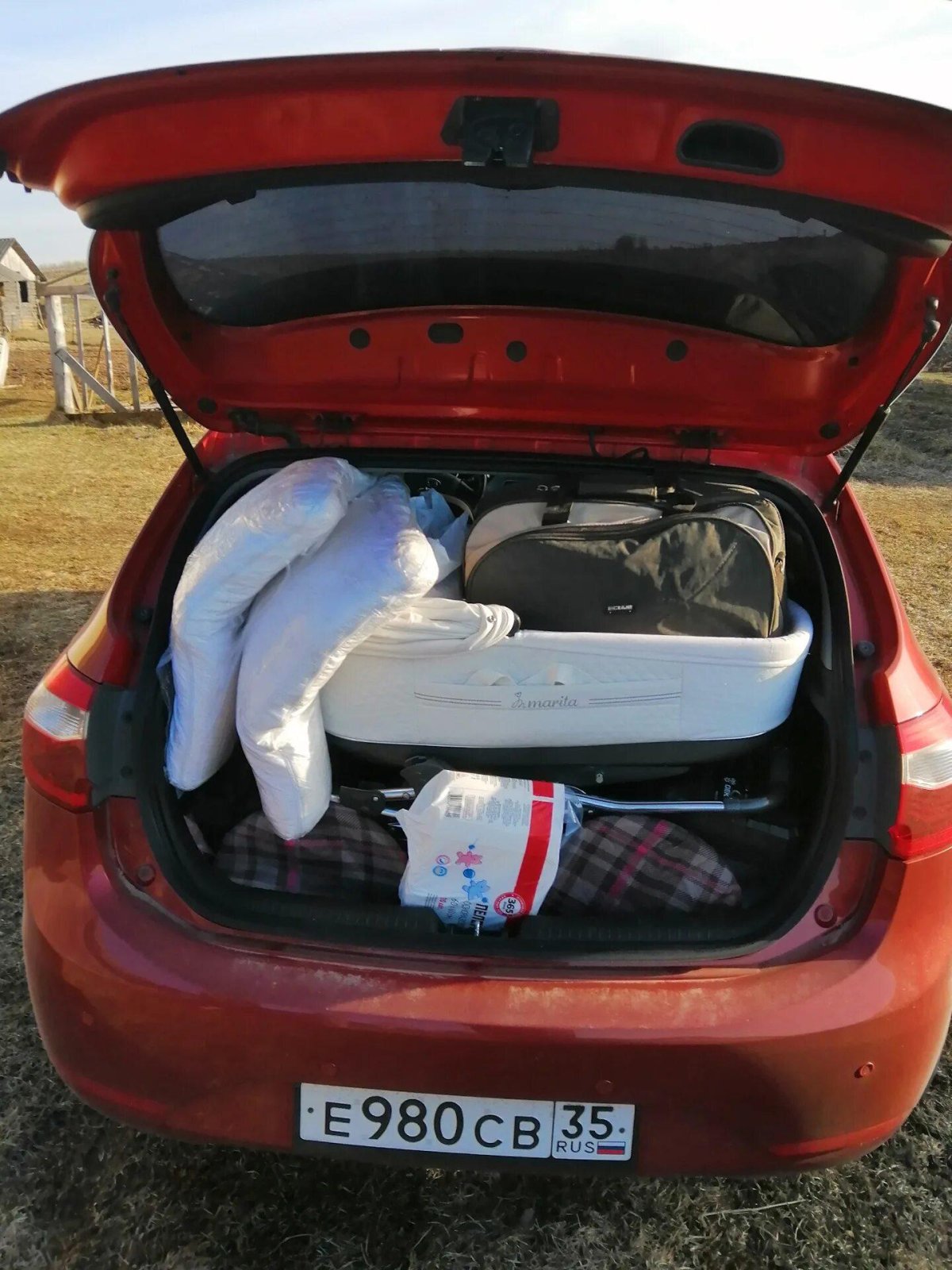 Багажник Киа Рио 2 хэтчбек