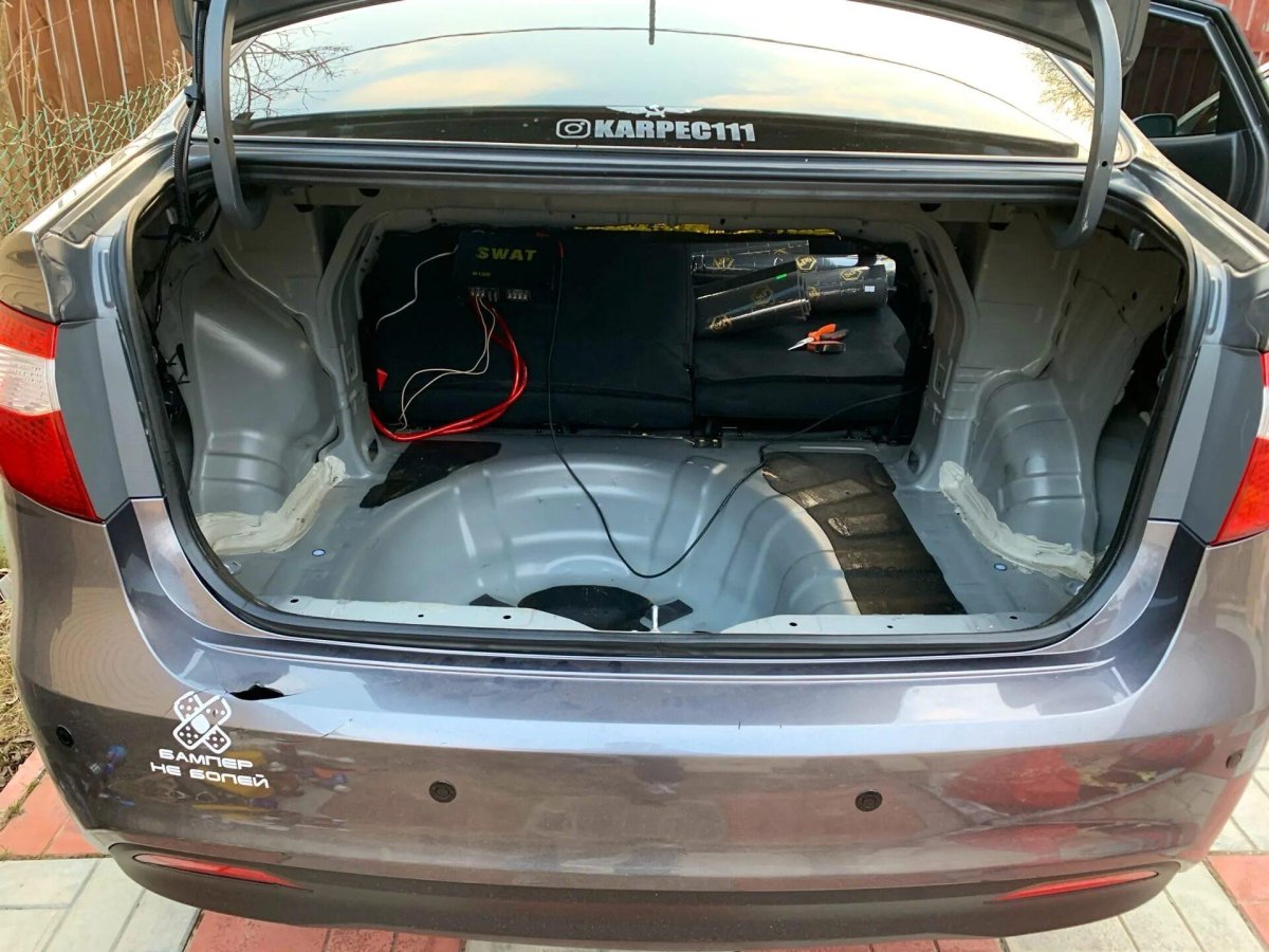 Багажник Kia Rio 3 седан