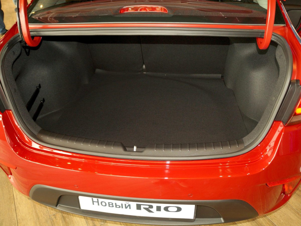 Киа Рио 2022 багажник
