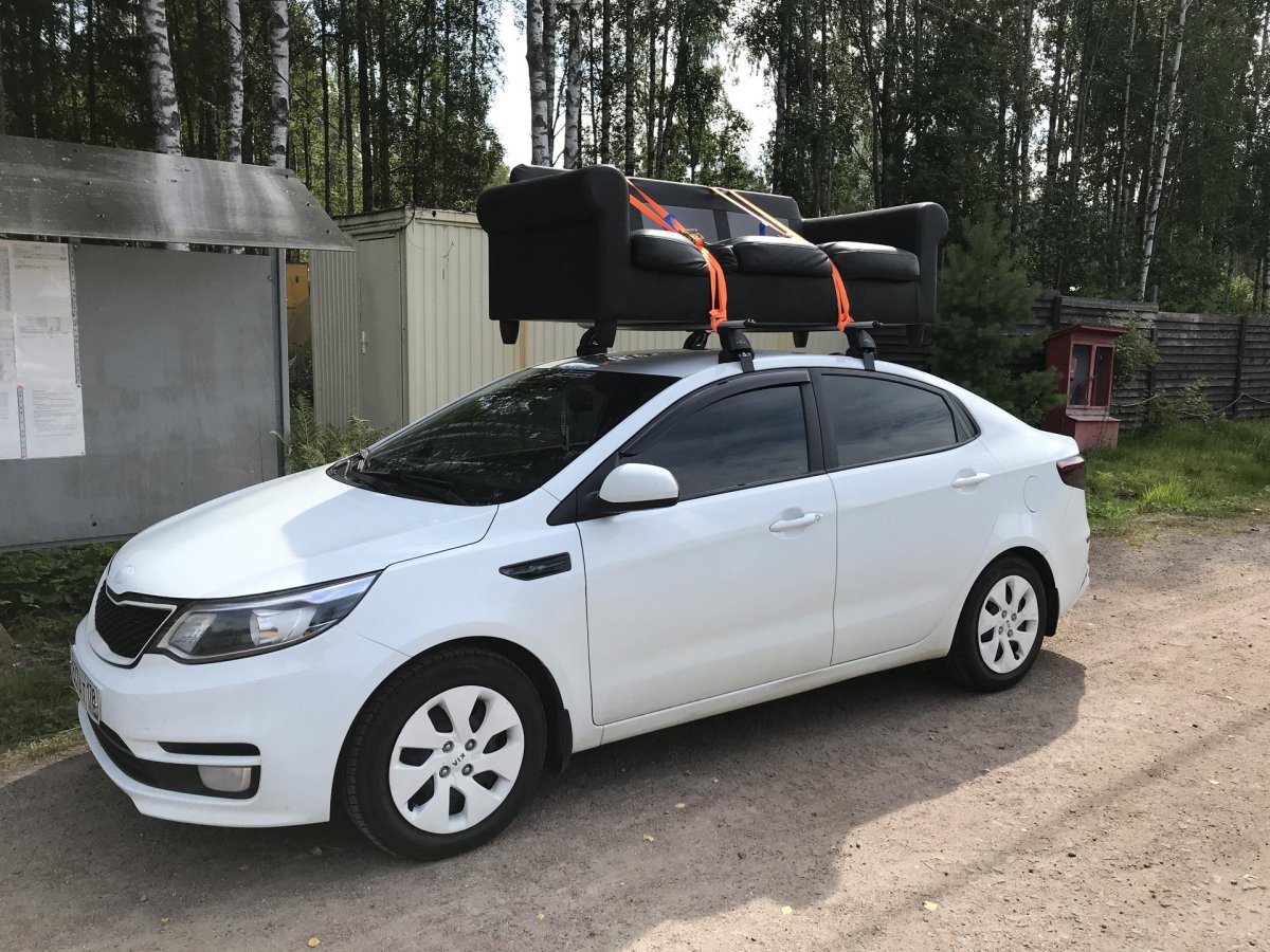 Багажник на крышу Киа Рио 4