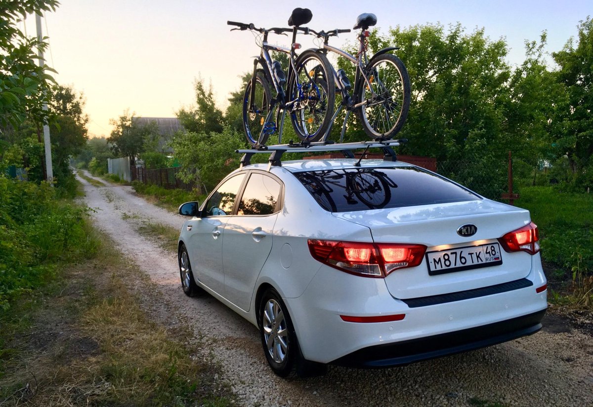 Багажник Киа Рио 3
