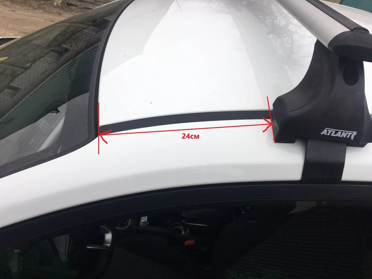 Багажник на крышу Киа Рио 3 седан