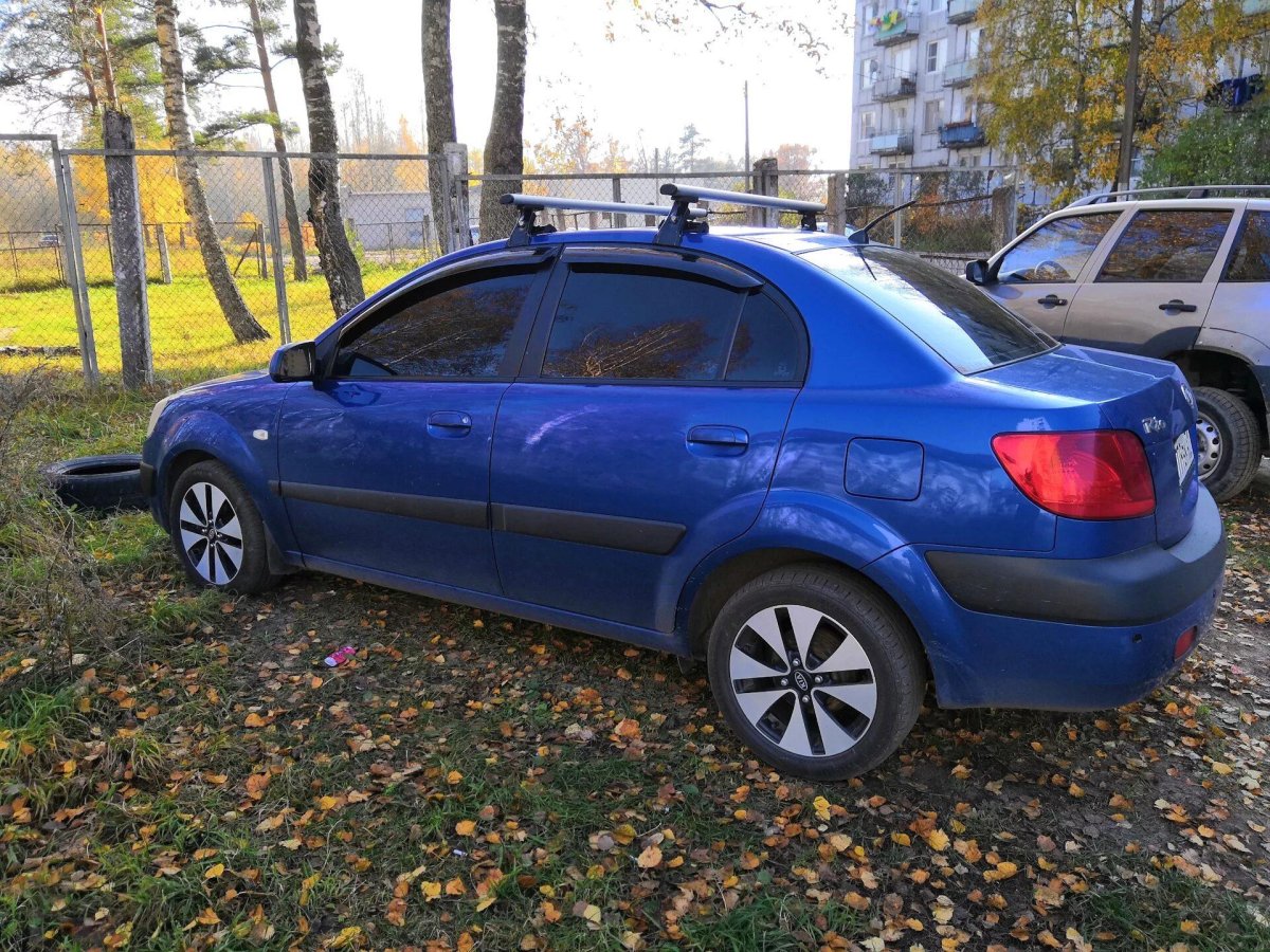 Багажник на крышу Kia Rio 2