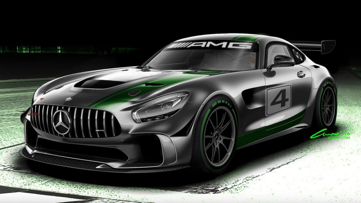 Mercedes AMG gt 4