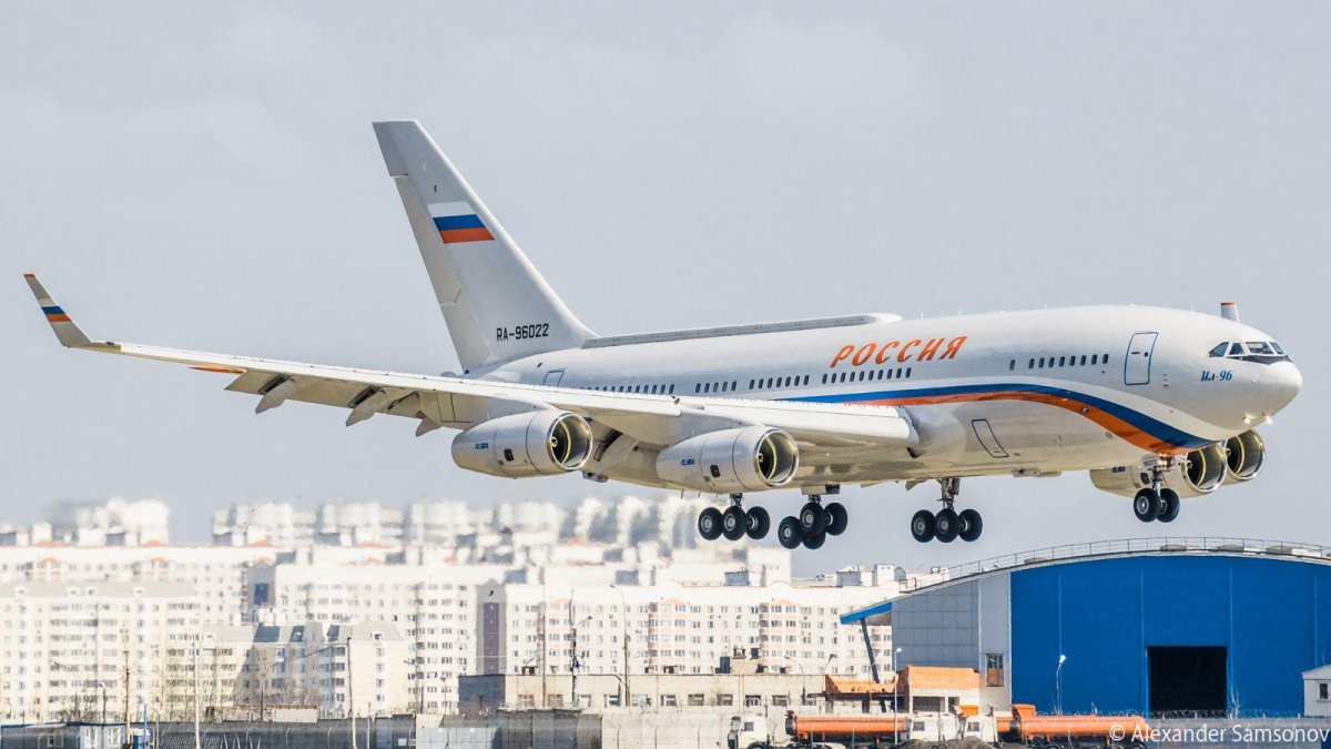 Ил-96 пассажирский самолёт