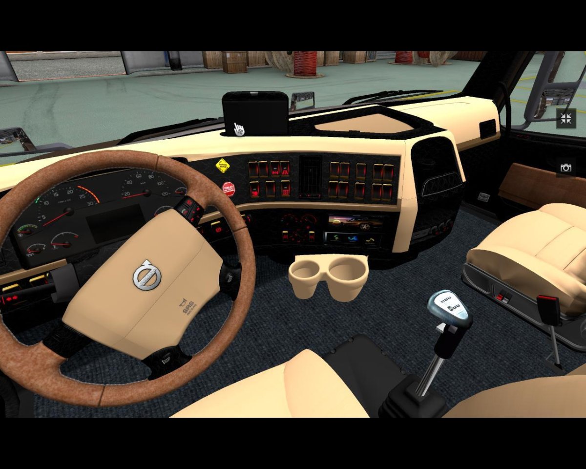ETS 2 интерьер Volvo