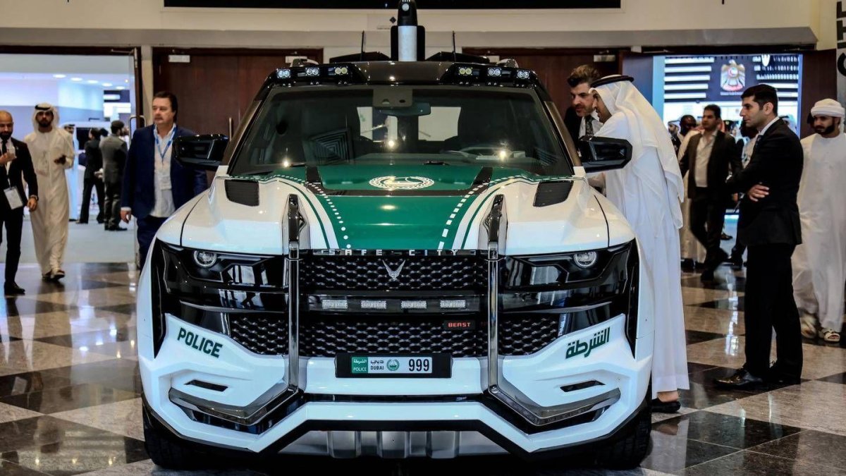 Автопарк полиции Дубая