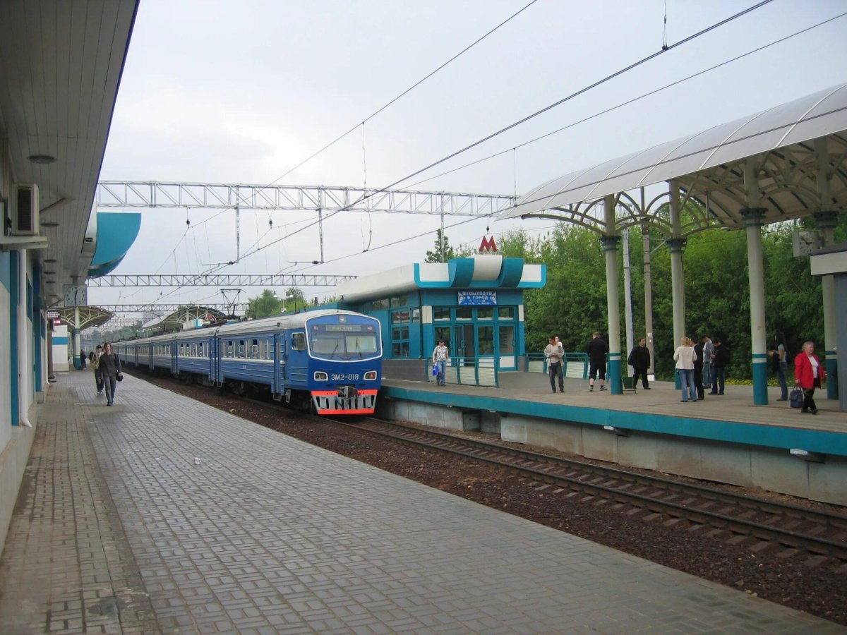 Нагатинская ЖД станция