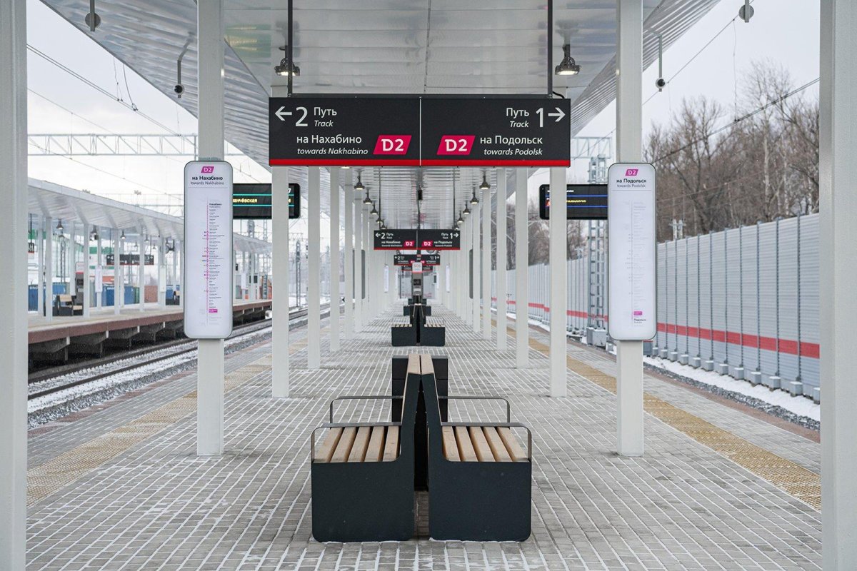 Станция Остафьево МЦД