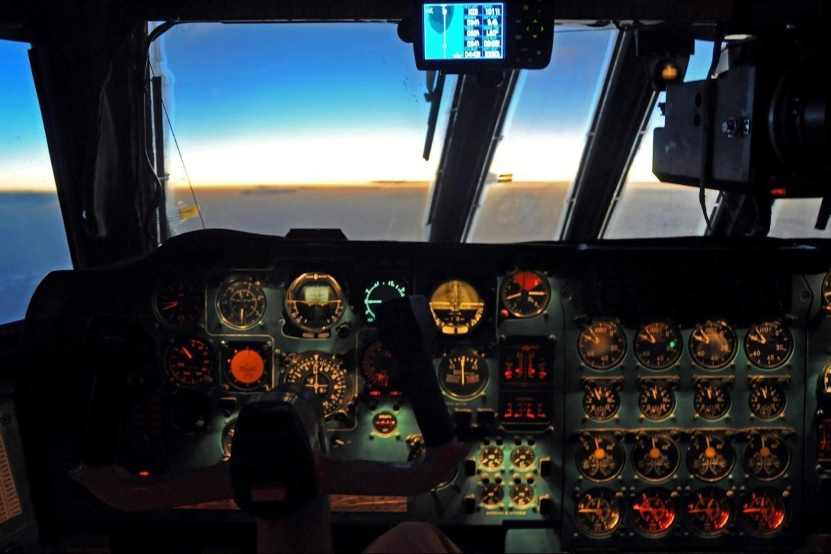 Ил 76 МД кабина