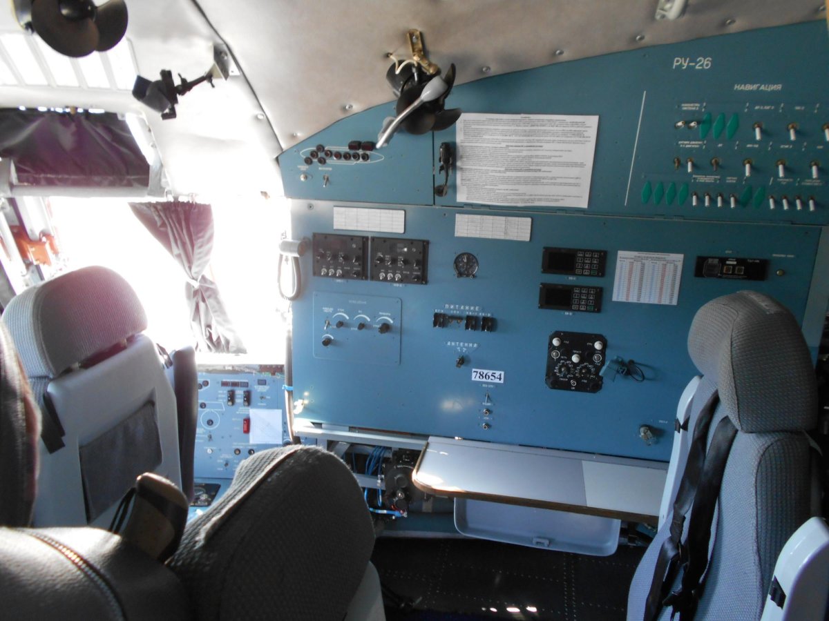 Ил-76мд-90а кабина штурмана