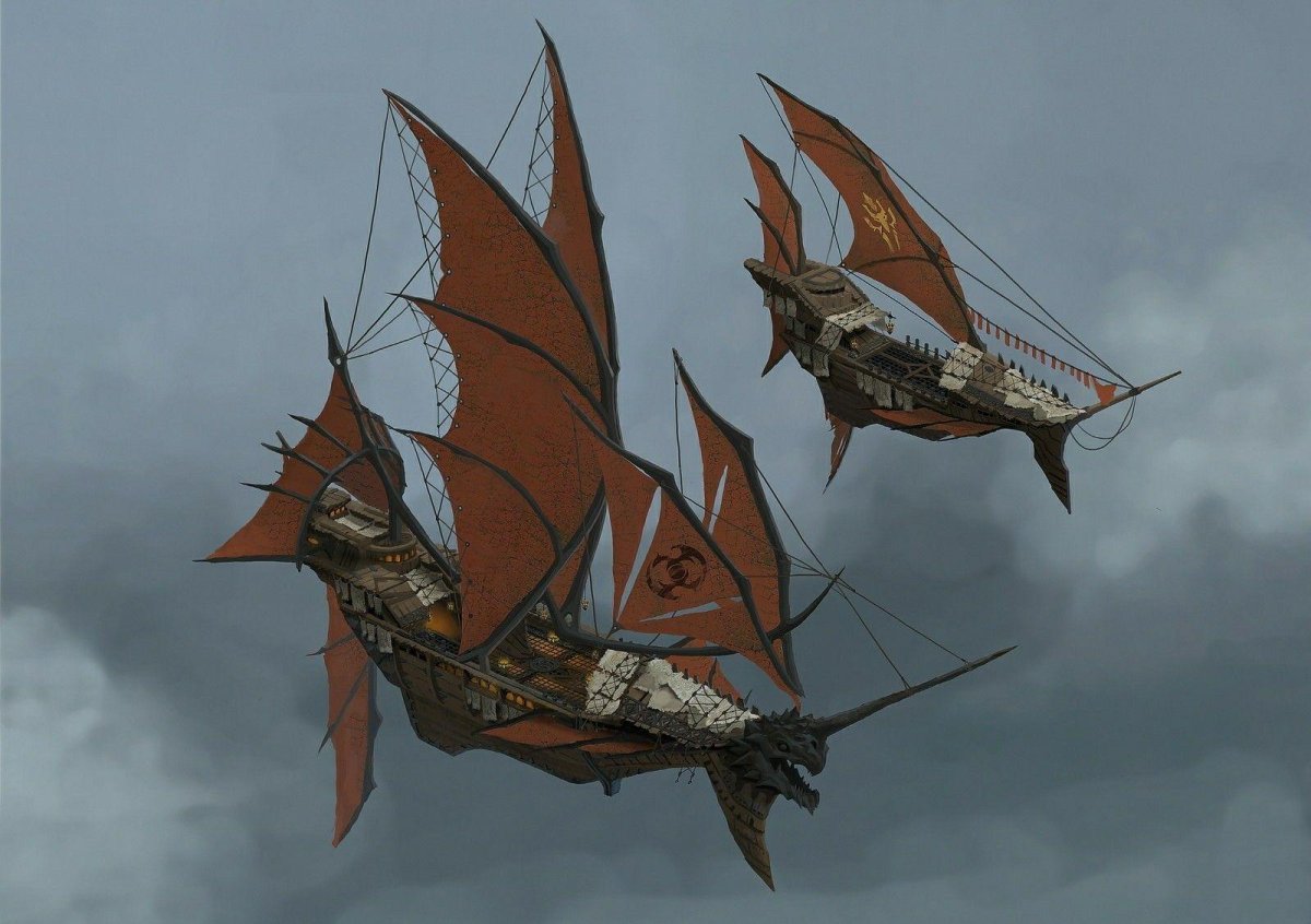 Эберрон летающие корабли