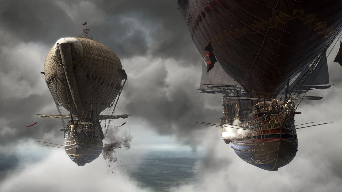 Три мушкетера (2011) дирижабль