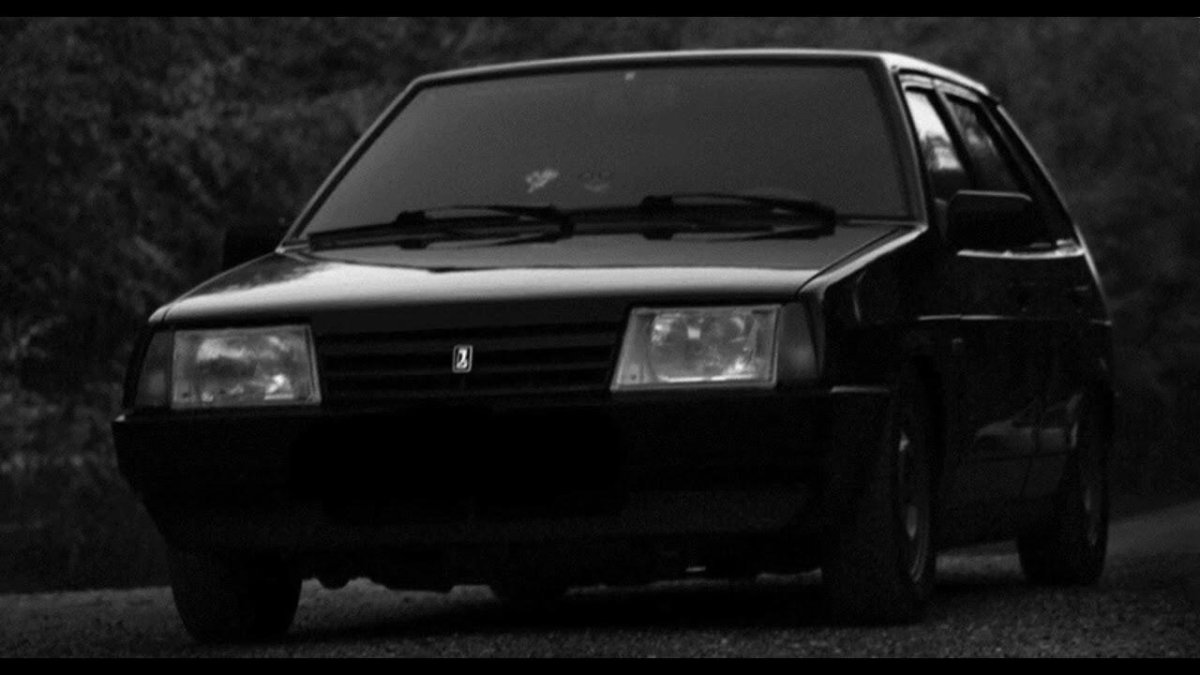 Лада 2109 чёрная девятка