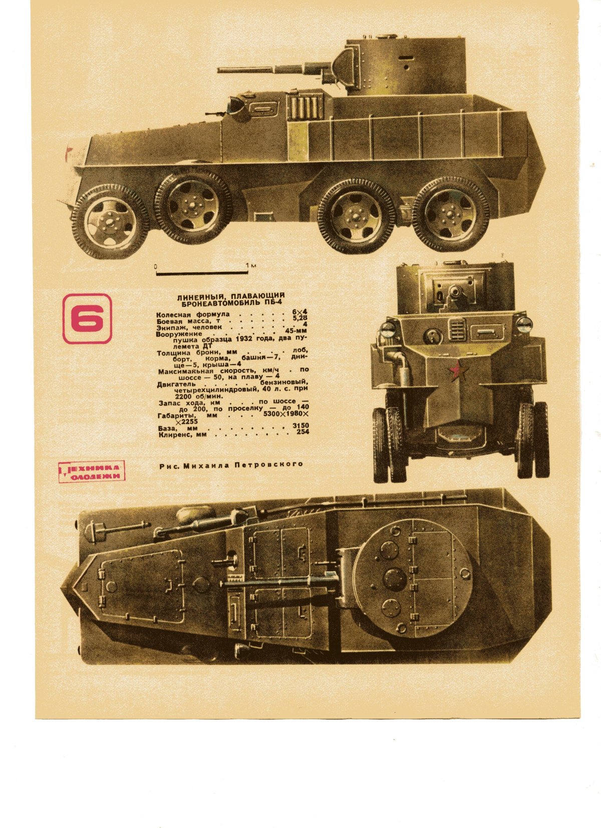 ПБ-4 бронеавтомобиль