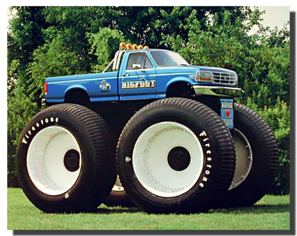 Ford монстр трак