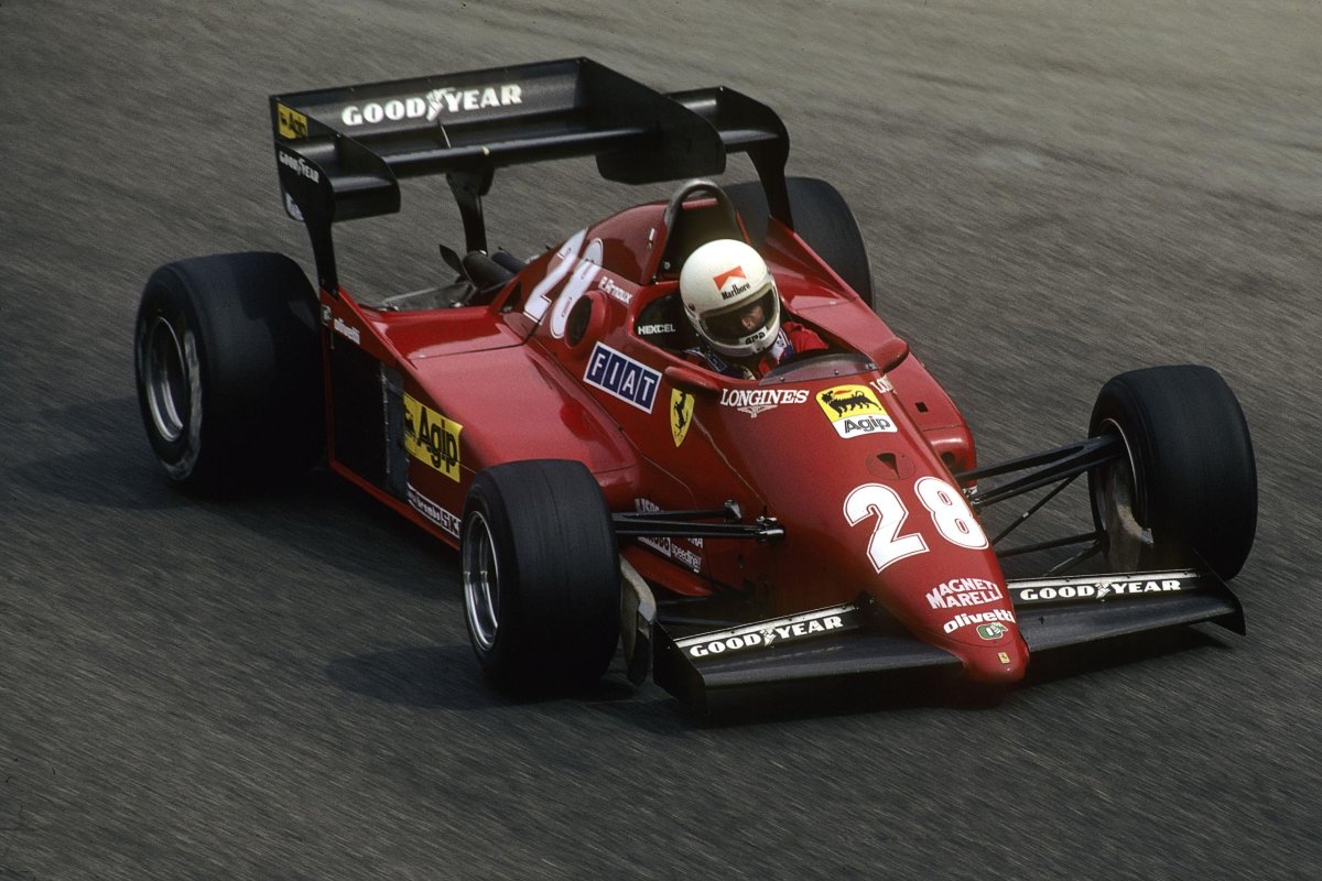 Rene Arnoux Ferrari 126 c3 1983