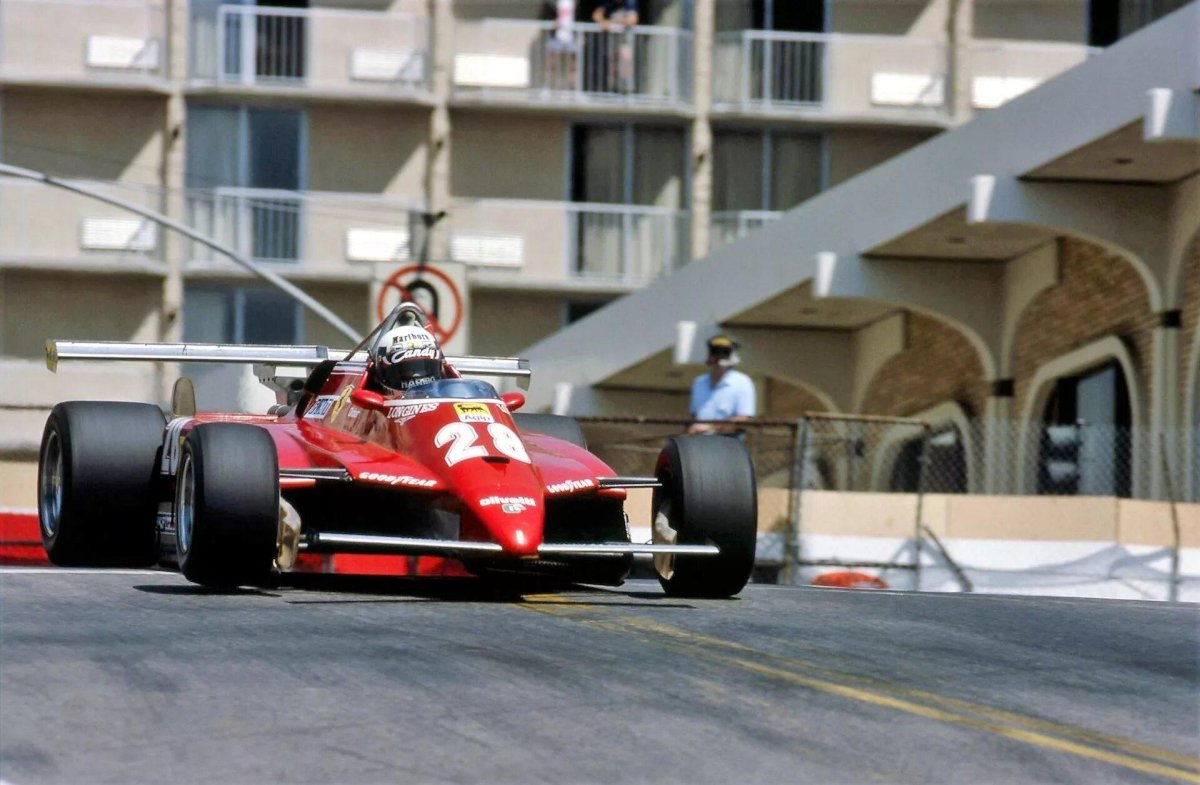 Didier Pironi - Ferrari 126c2 - 1982