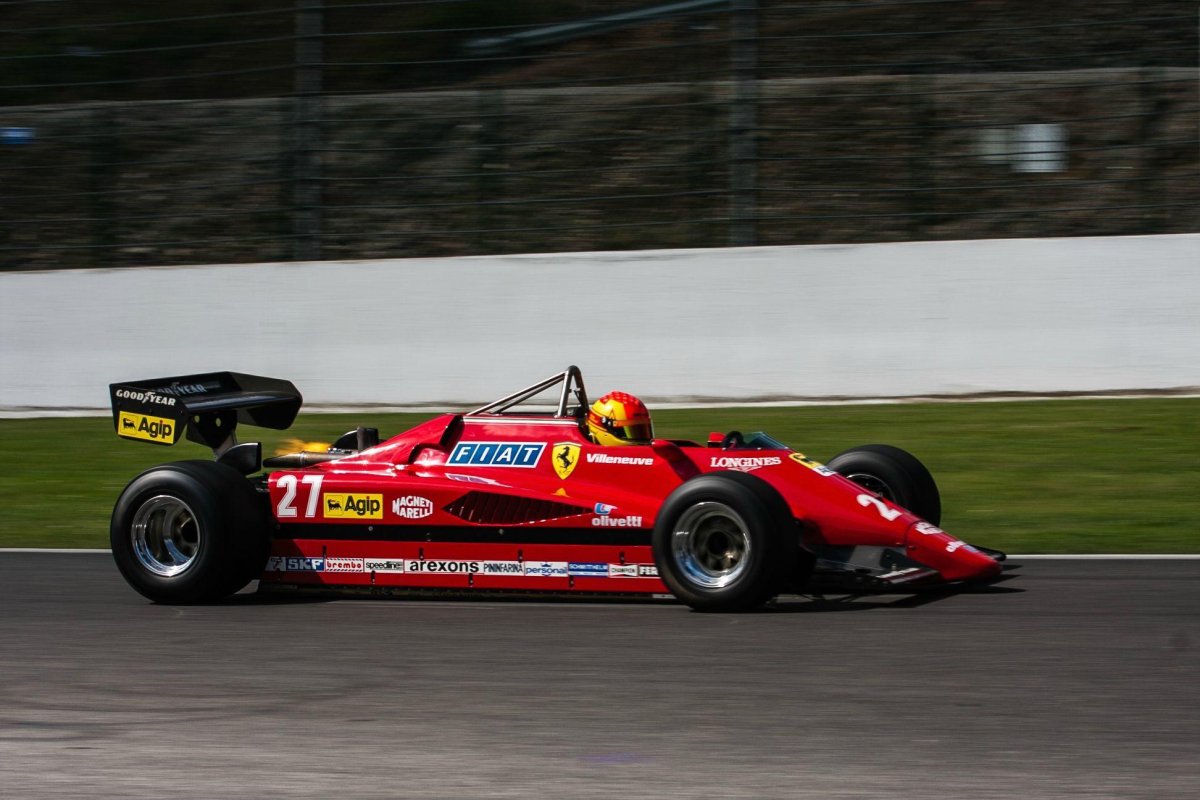 Ferrari 126c2 Test Villeneuve