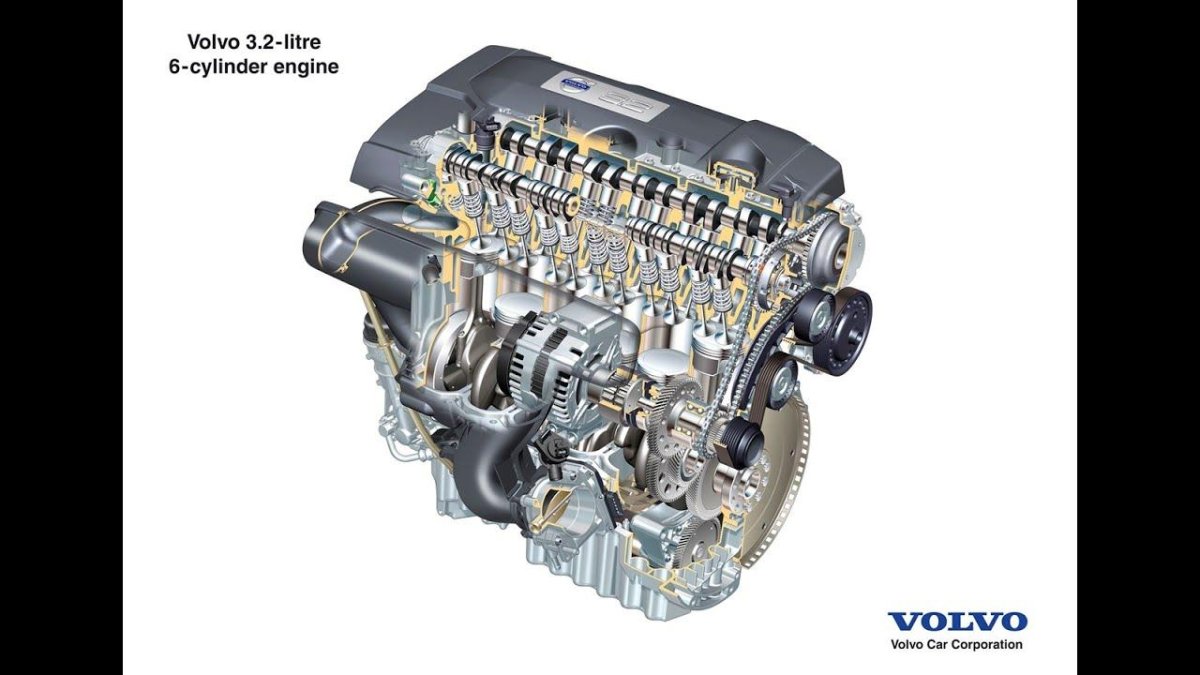 Двигатель Volvo 3.2 b6324s