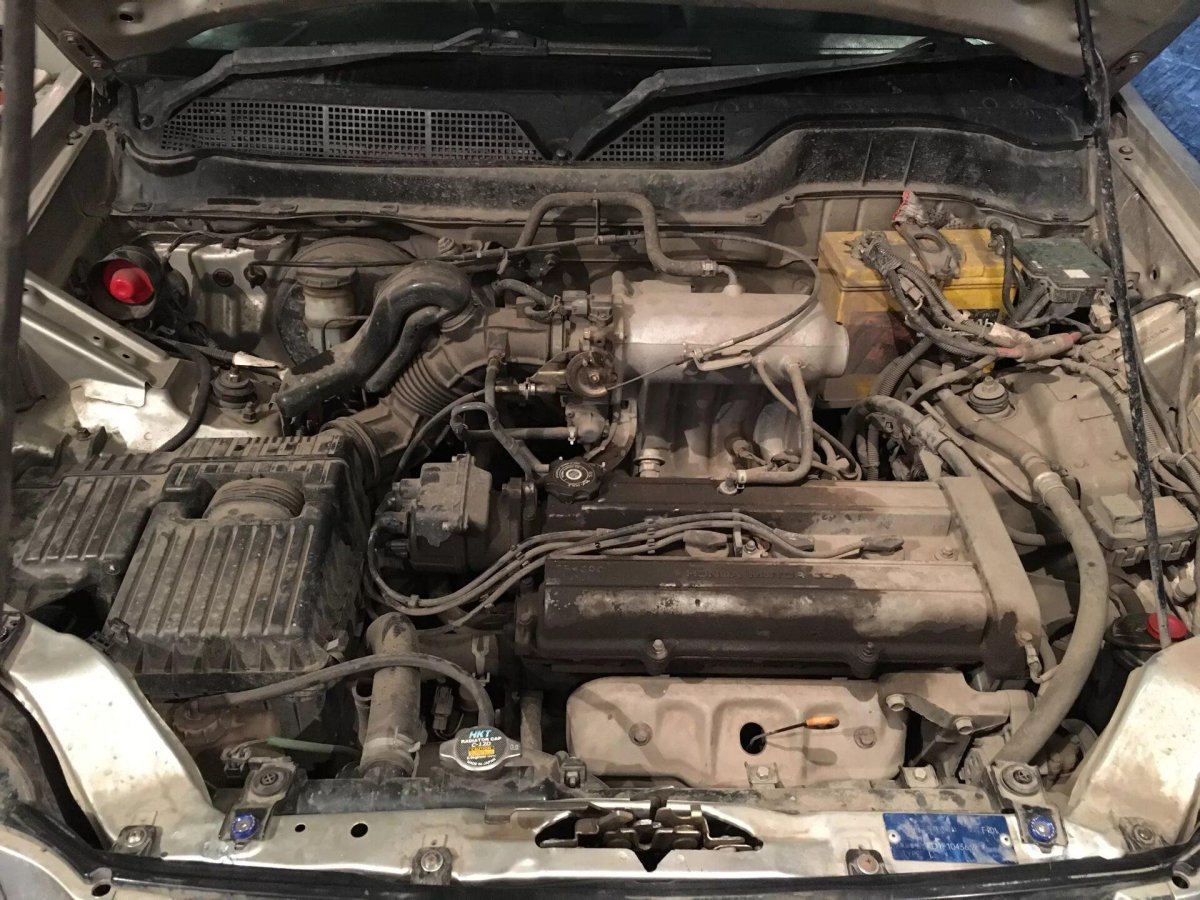 Под капотом Хонда СРВ рд1