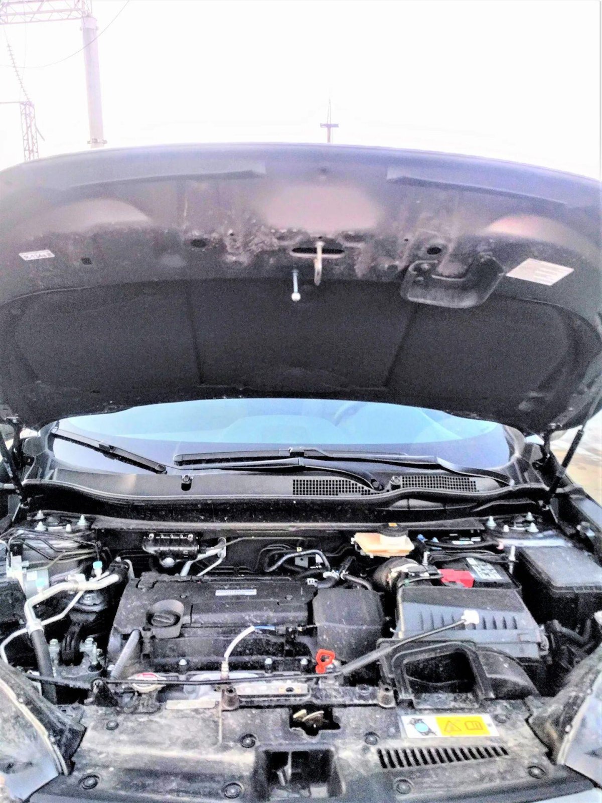 Капот Хонда СРВ 3