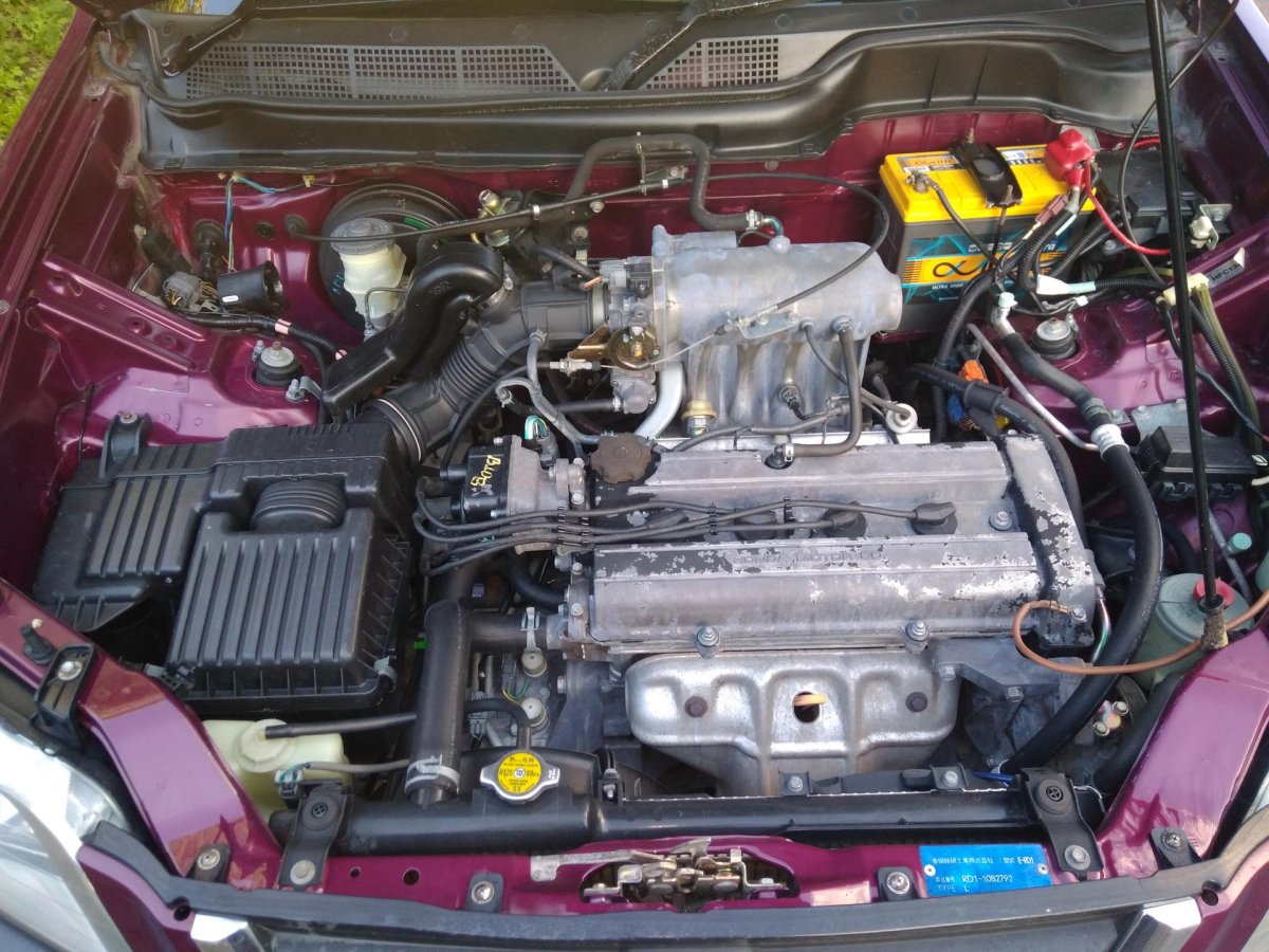 Honda CRV rd1 подкапотка