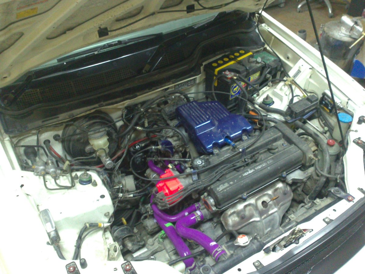 Honda CRV rd1 подкапотка