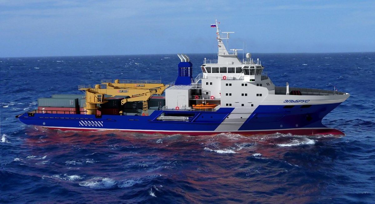 Эльбрус судно тылового обеспечения