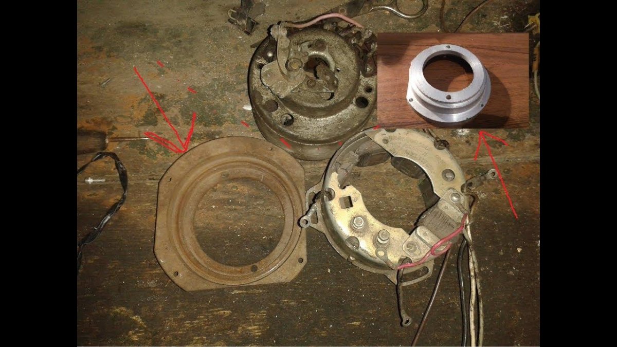 Переходная шайба на ИЖ Планета 3