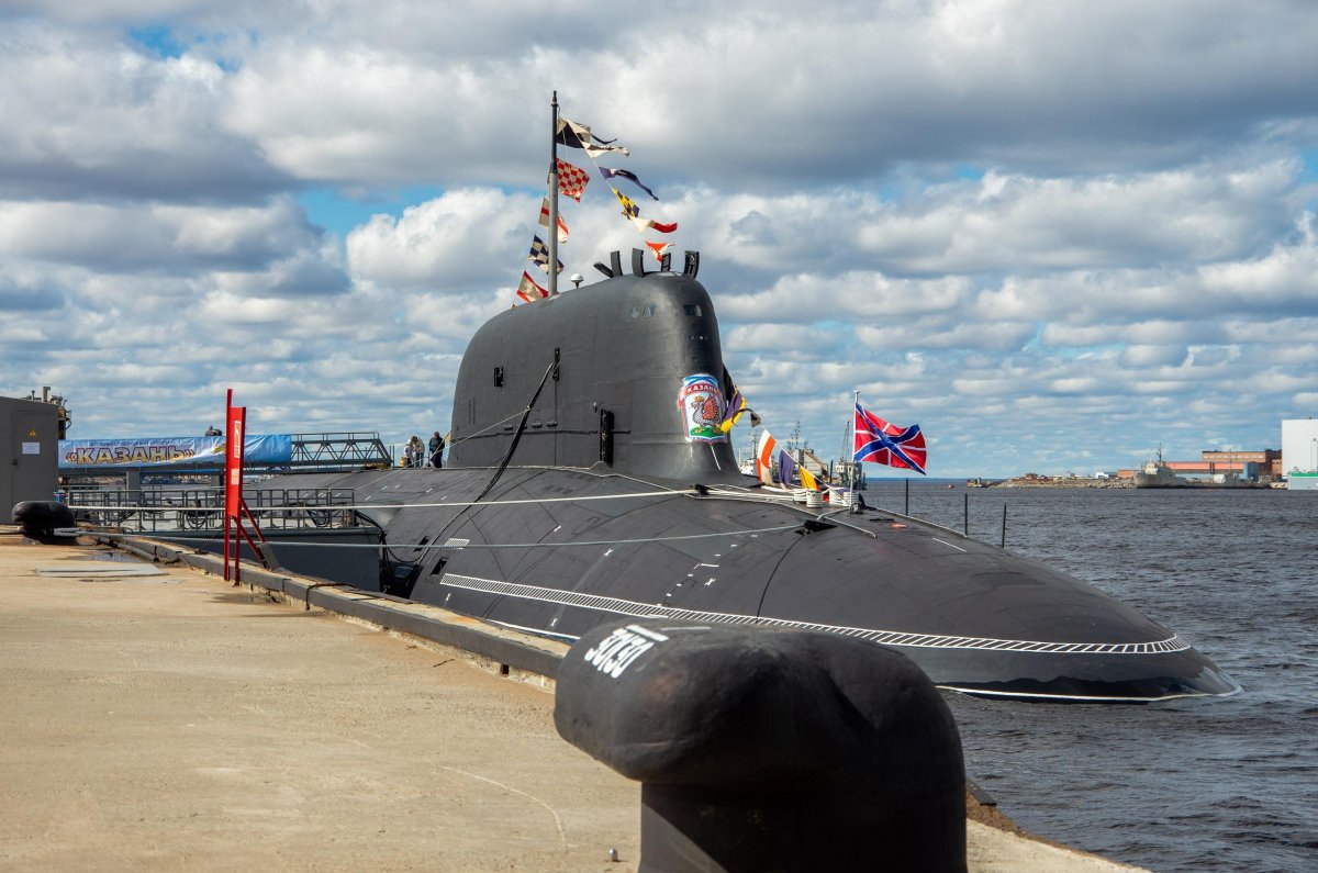Атомная подводная лодка Казань