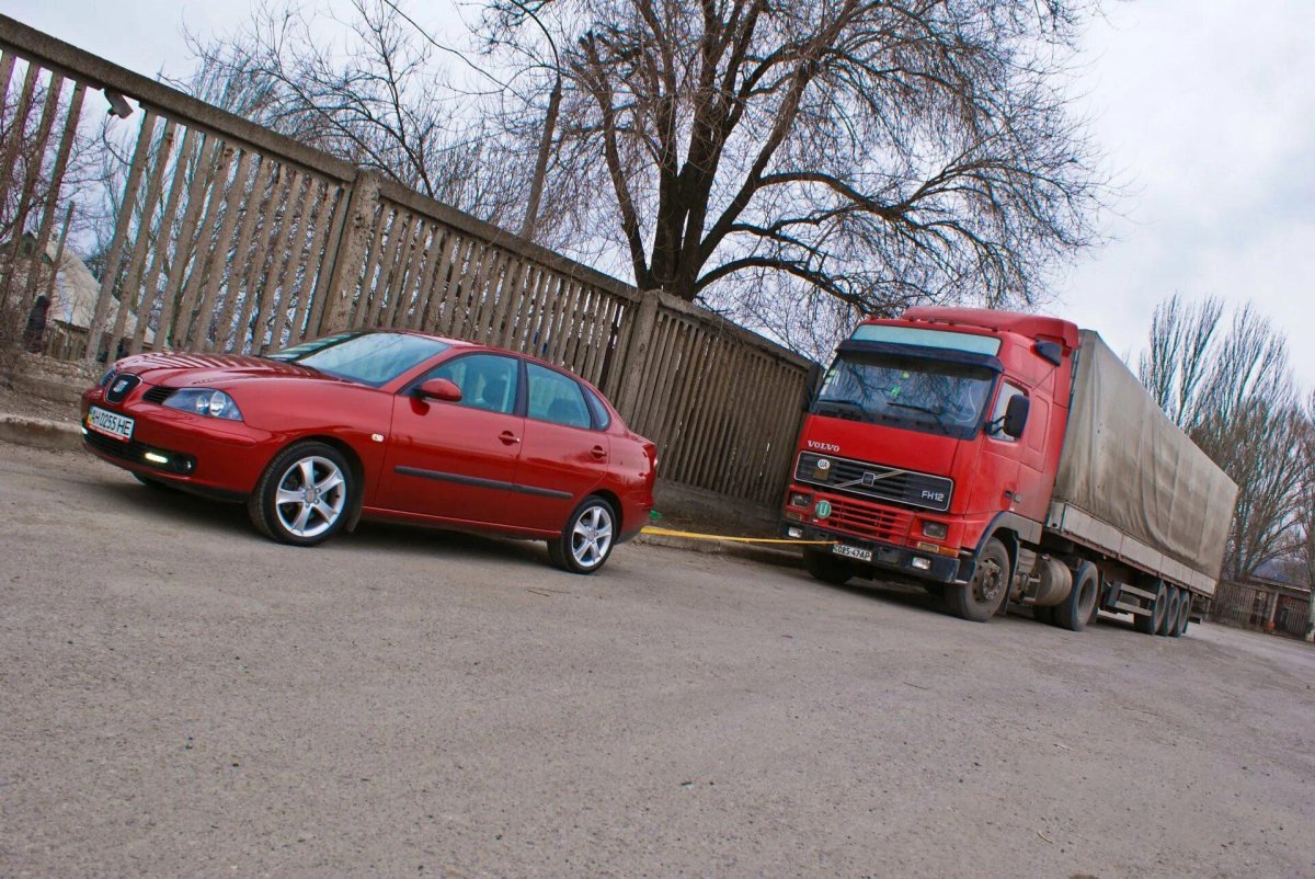 Буксировка грузового автомобиля