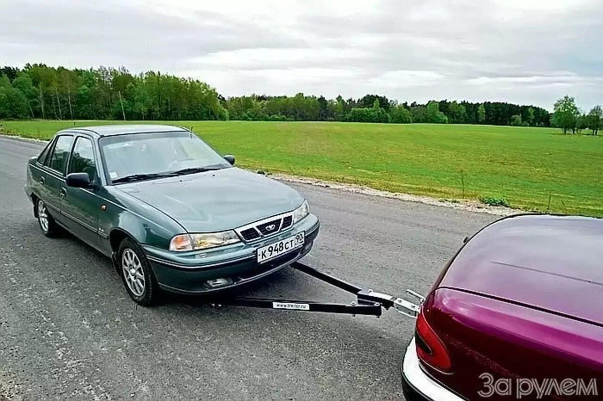 Буксировка автомобиля