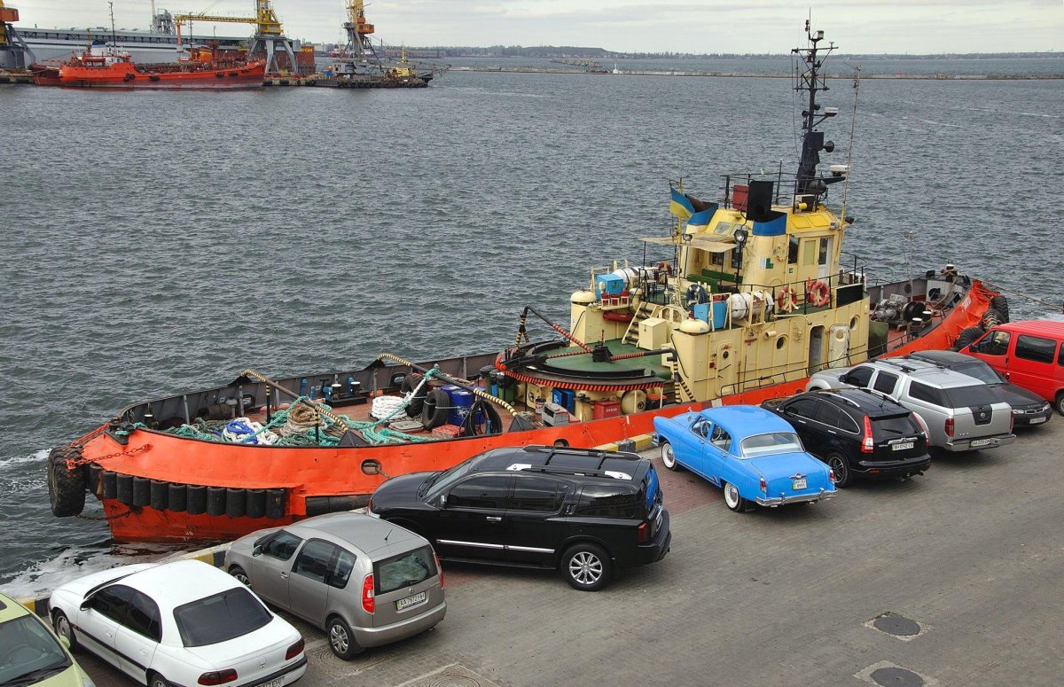 Буксиры на Волге