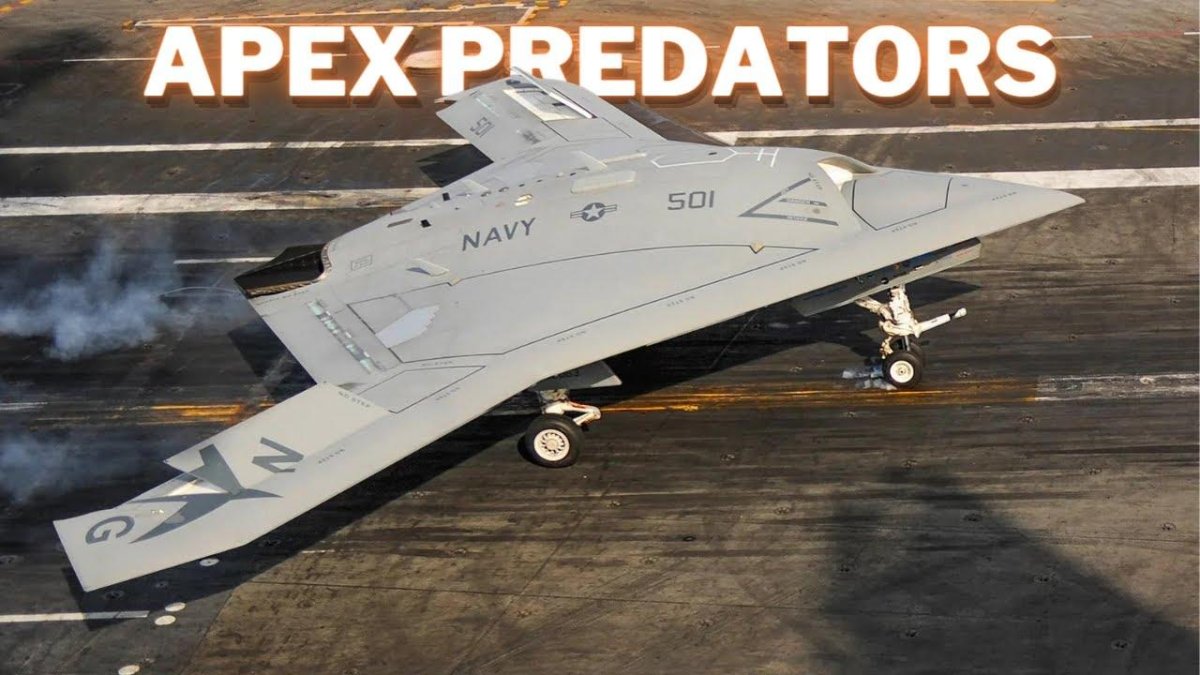 Американский ударный беспилотник x47b