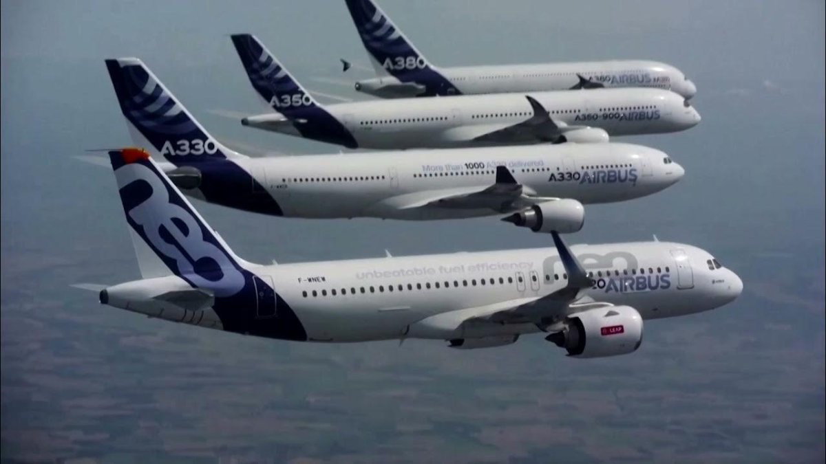 Airbus a380 и Airbus a320