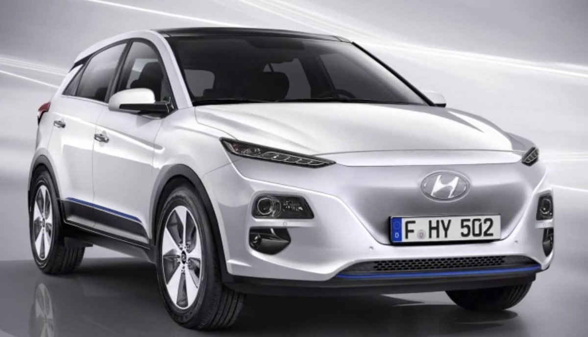 Электрический кроссовер Hyundai