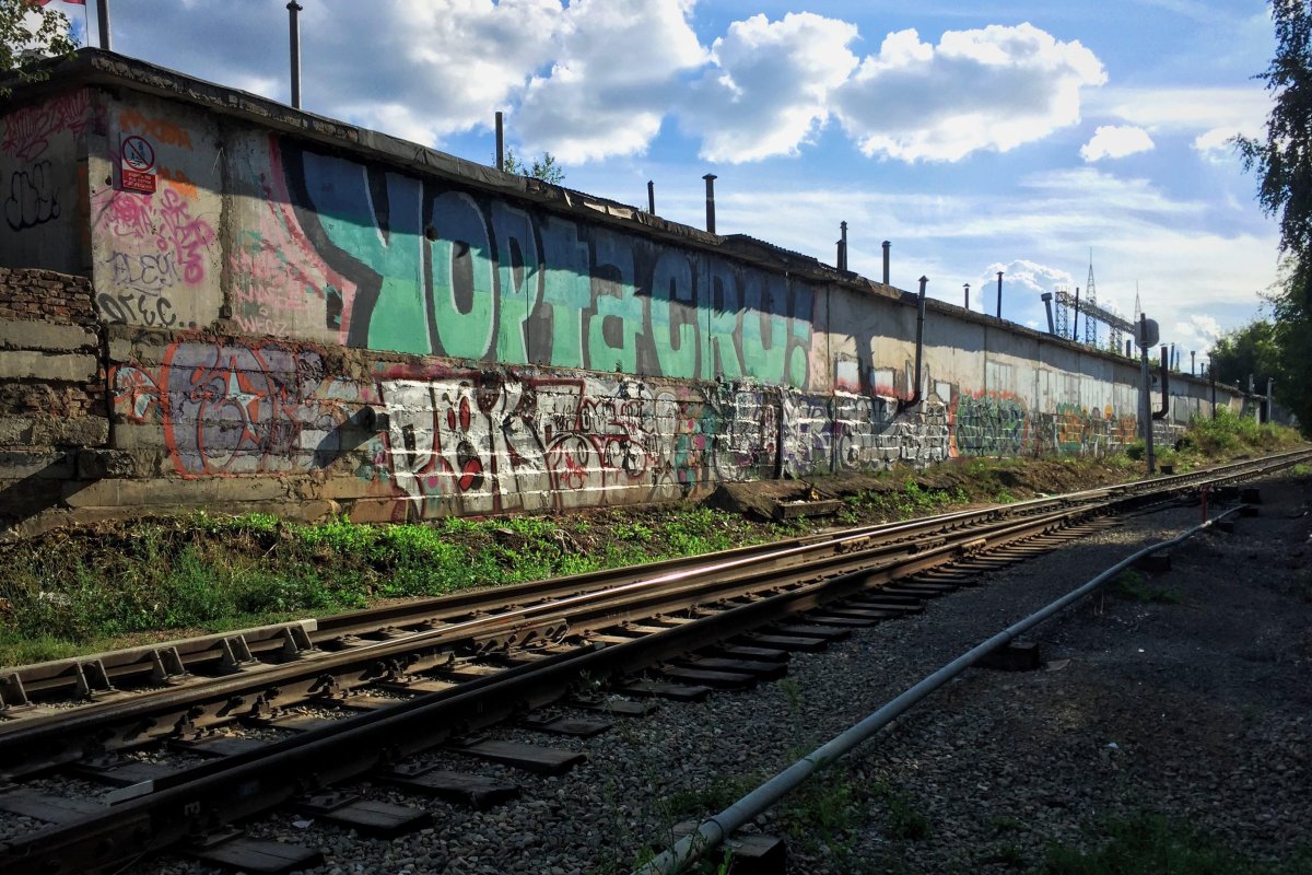 Заброшенный ЖД вокзал Братск